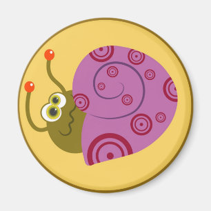 Shy Snail Magnet