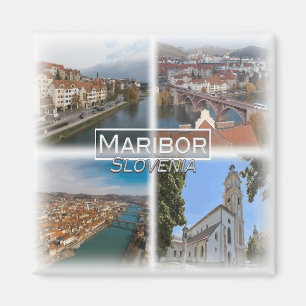 SI0018 Europe, Slovenia, Maribor, Fridge  Magnet