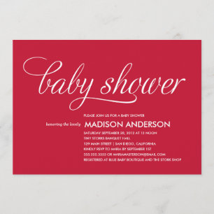 SI DOUCE  INVITATION BABY SHOWER