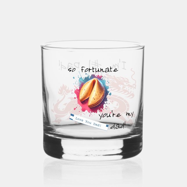 "Si Heureux..." Verre Whiskey personnalisable (Recto)
