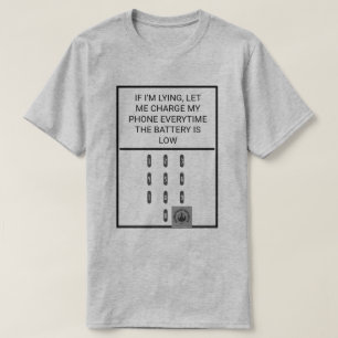 Si je mens T-Shirt Damicratic T-Shirt