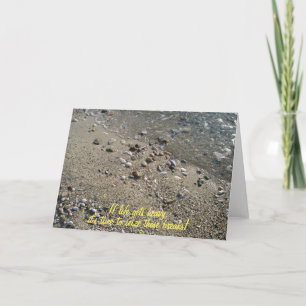 Si la vie devient lourde carte Inspirationnelle (2