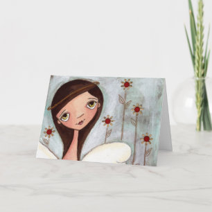 Si les amis étaient des fleurs - Carte de voeux