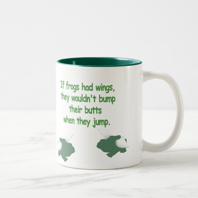 Si les grenouilles avaient des ailes… Tasse (Droit)