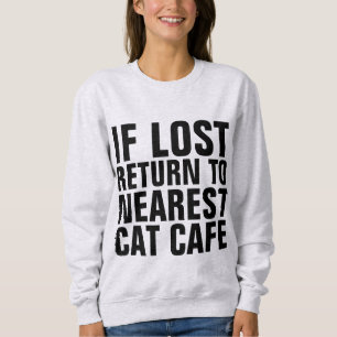 SI PERDU RETOUR AUX T-shirts CAT CAFE LES PLUS PRO