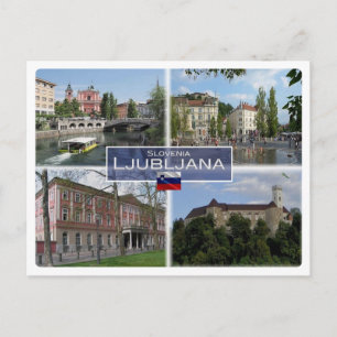 SI Slovenia - Ljubliana - Postcard