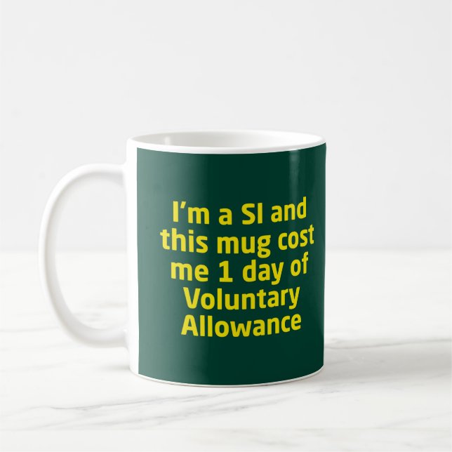 SI VA coffee mug (Left)