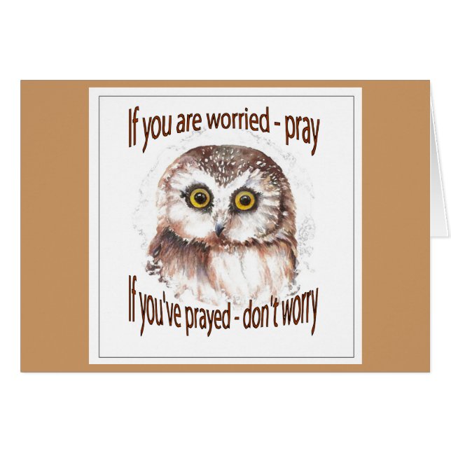 Si votre prière inquiétée, si vous avez prié ne vo (Devant horizontal)