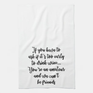 Si vous devez demander la serviette