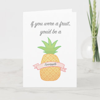 Si vous étiez une carte de Saint-Valentin aux frui