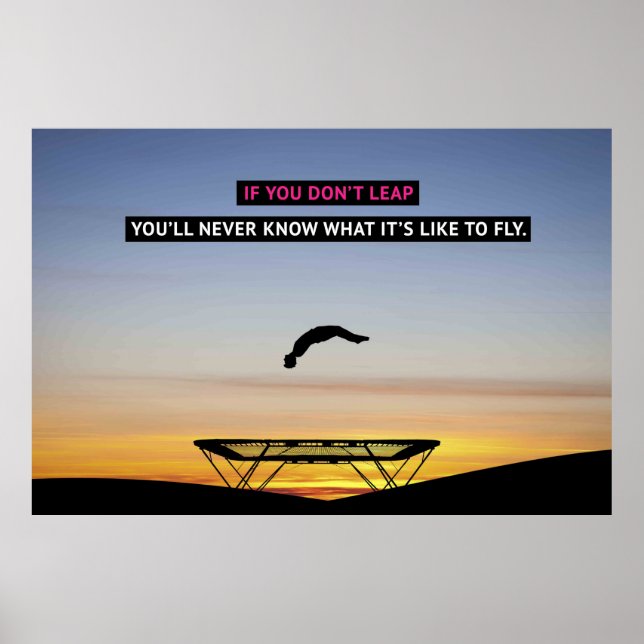 Si vous ne sautez pas - Gymnastique Poster de moti (Devant)
