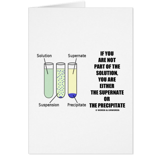 Si vous n'êtes pas précipité de surnageant de (Devant)