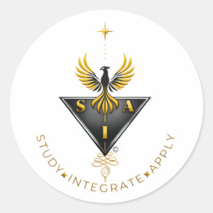SIA Educational  Classic Round Sticker