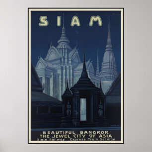 Siam Beautiful Bangkok Poster