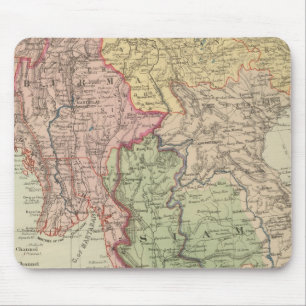 Siam, Burma and Anam Mouse Pad