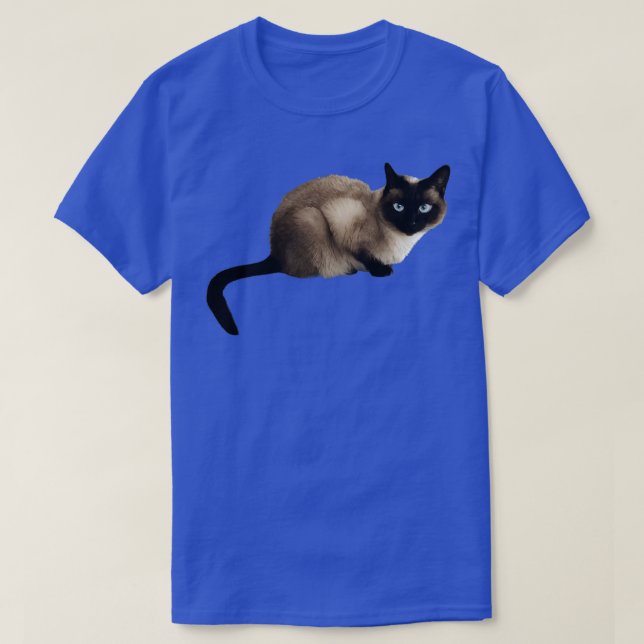 Siam Cat Siamese Cat T-Shirt (Design Front)