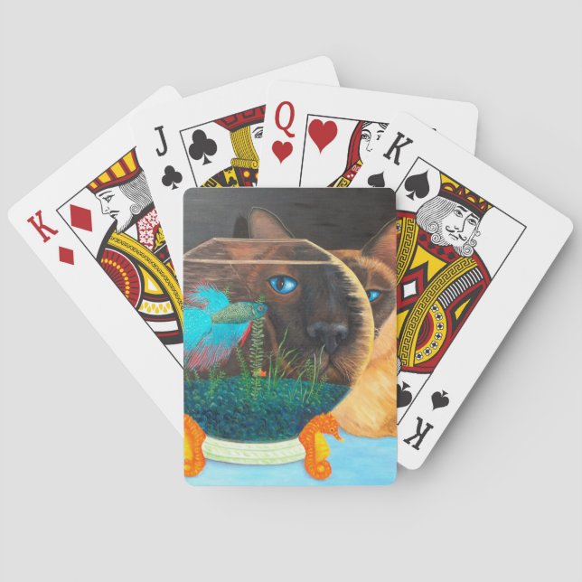 Siam I Am Playing Cards (Back)