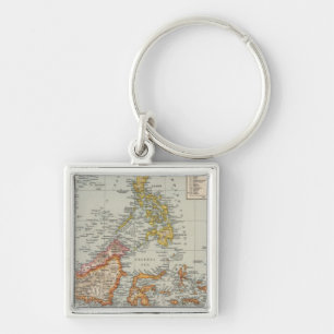 Siam, Malay Archipelago Keychain