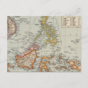 Siam, Malay Archipelago Postcard