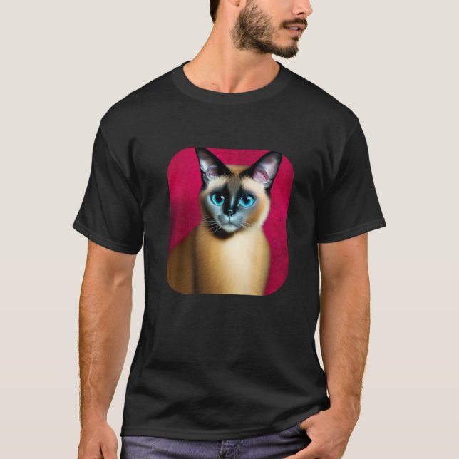 Siamese cat 1 T-Shirt (Front)
