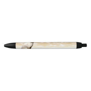 Siamese cat black ink pen