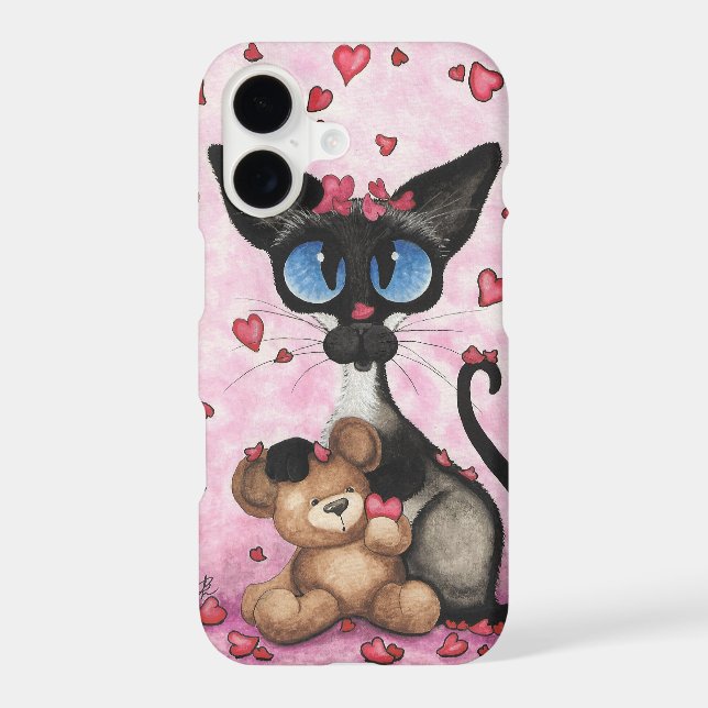 Siamese Cat by BiHrLe iPhone 7 case (Back)