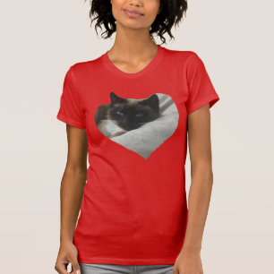 Siamese Cat Close Up T-Shirt