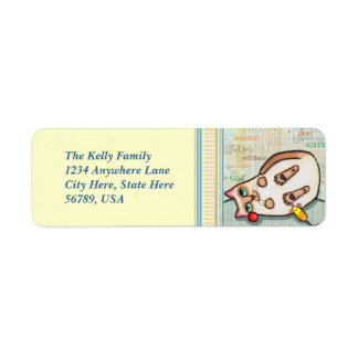 Siamese Cat Custom Return Address Labels