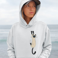 Siamese Cat Hanging On | Funny Cat