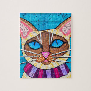 Siamese Cat Jigsaw Puzzle