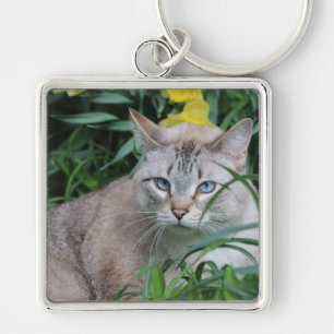 Siamese Cat Keychain