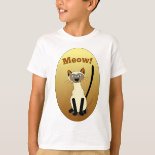 Siamese Cat Kids Shirt