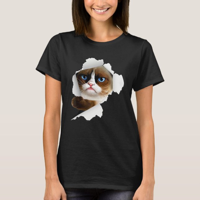 Siamese cat Kitten  Cute Cat Cats Owner  Cat T-Shirt (Front)