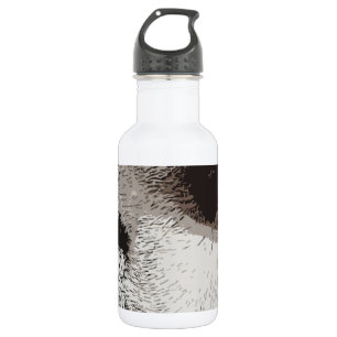 Siamese cat kitty pet animal friend family art 532 ml water bottle