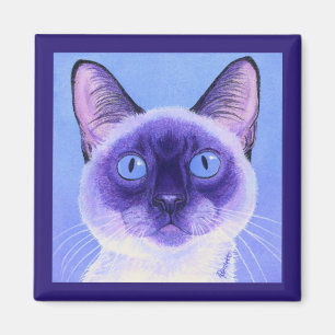 Siamese Cat Magnet
