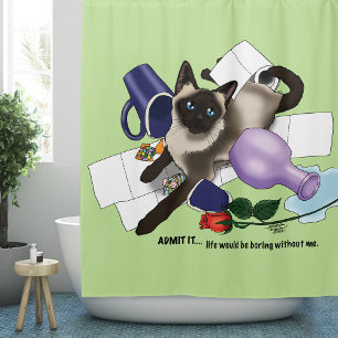 Siamese Cat Mischief Funny