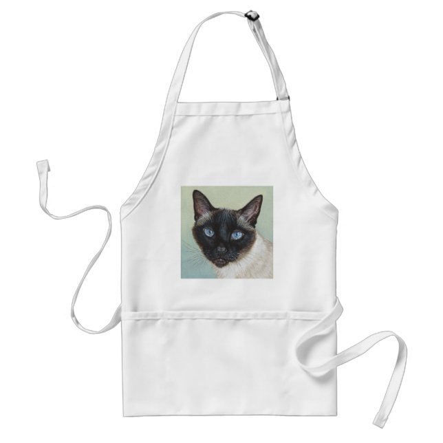 Siamese Cat Murphy Standard Apron (Front)