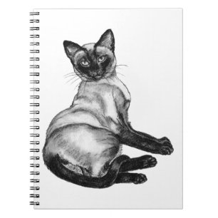 Siamese Cat Notebook