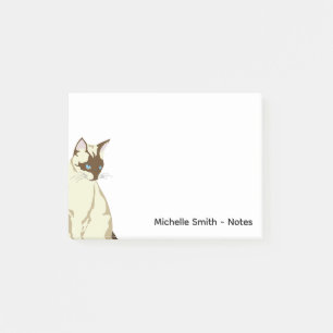 Siamese Cat Post-it Notes