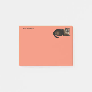 Siamese Cat Post-it® Notes 4 x 3