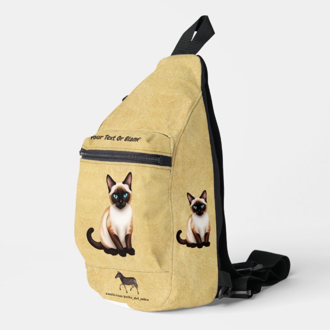 Siamese Cat Sling Bag (Right Corner)