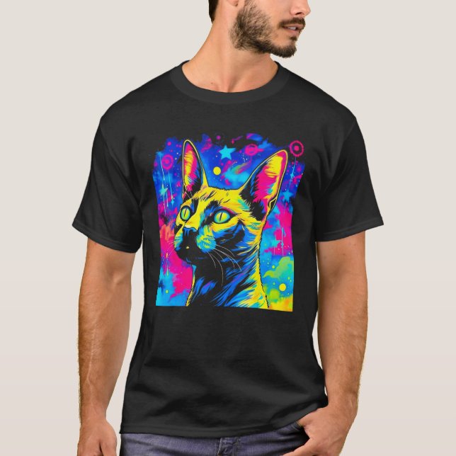 Siamese Cat T-Shirt (Front)