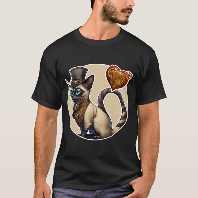 Siamese Cat T-Shirt (Front)