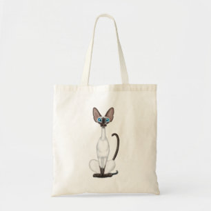 Siamese Cat Tote Bag