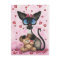 Siamese Cat Valentine Be Mine Bear by BiHrLe