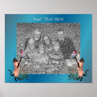 Siamese Cats Butterflies Add Your Photo