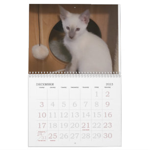 Siamese Cats Calendar