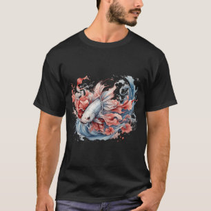 siamese fighting fish, beautiful fish T-Shirt
