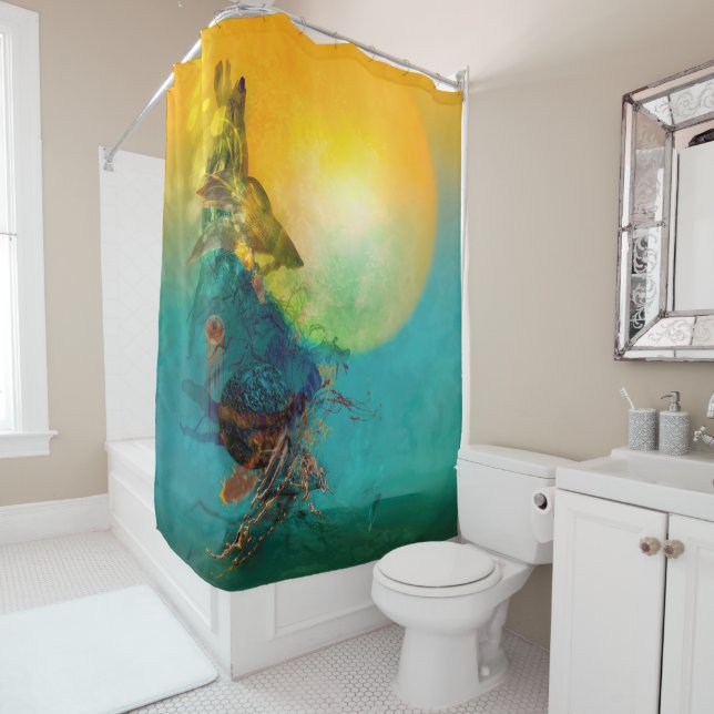Siamese Fighting Fish UNDER THE WATERFALL (In Situ)