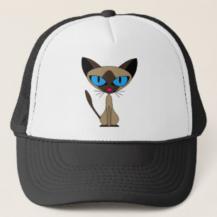 Siamese If You Please  - Cartoon Siamese Cat Hat